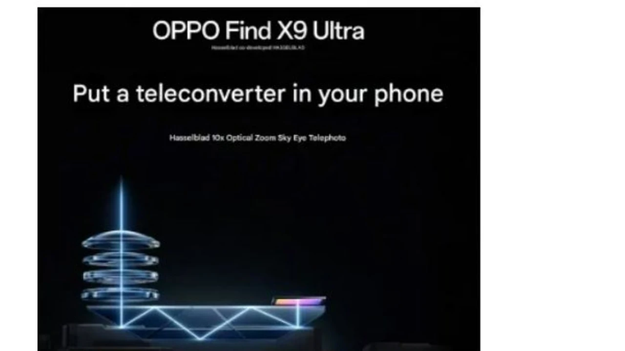 كاميرات احترافية وتصميم خلفي جريء في هاتف Oppo Find X9 Ultra الجديد